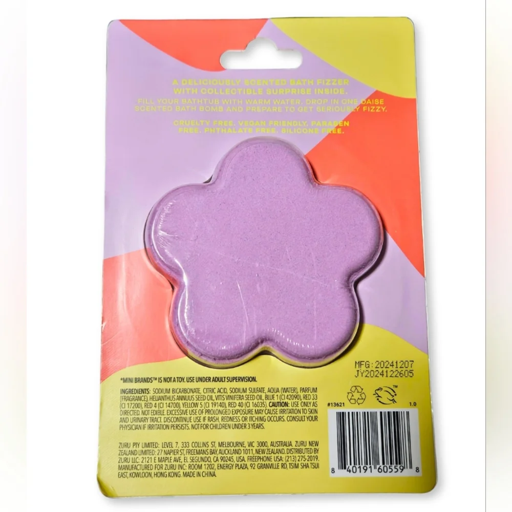 Daise - Fizzed Up Bath Bomb - Berry Sherbet Scent